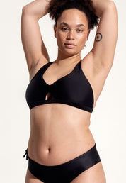 Surf Bikini Oberteil „Coho“ in Schwarz 1