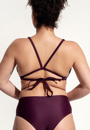 Surf Bikini Oberteil „Coho“ in Dunkelviolett 6