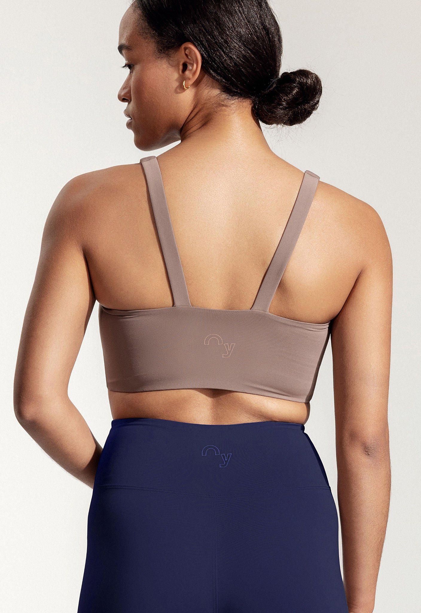 Yoga Oberteil „Mica“ in Beige Braun 2