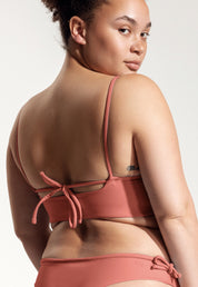 Surf Bikini Oberteil „Buri“ in Altrosa 