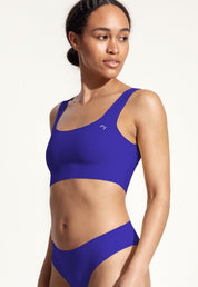 U.W.W. Crop Top in blue